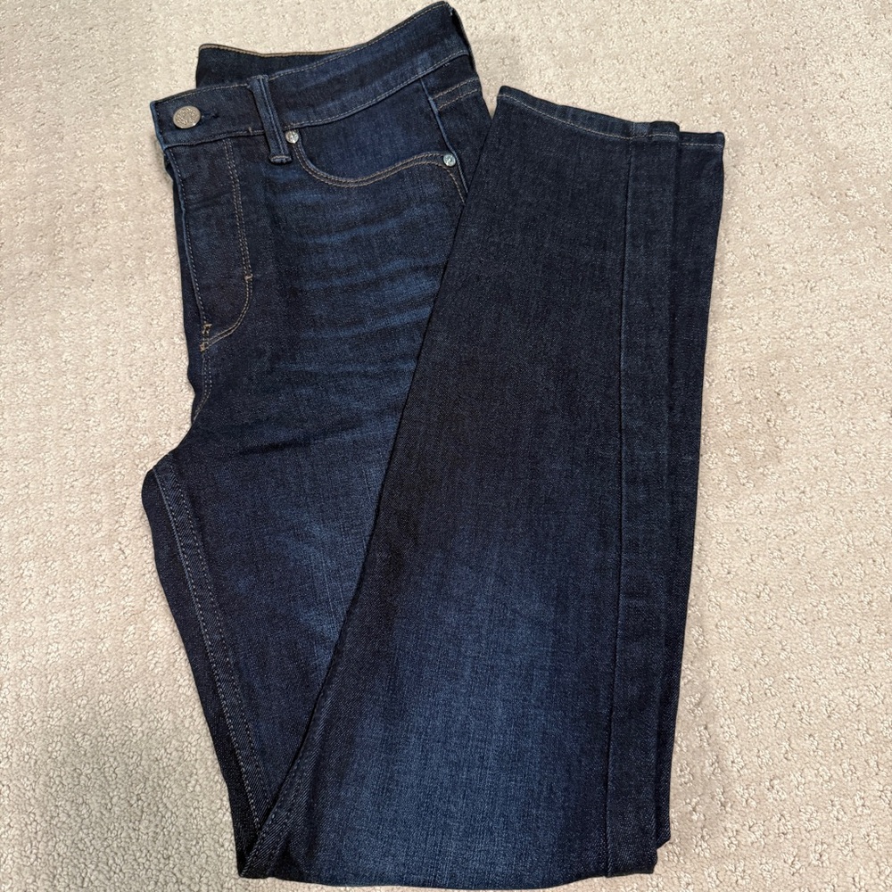 Skinny jeans high rise